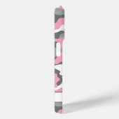 Pink and Gray Camouflage Personalized Case-Mate iPhoneケース (裏面 / 右)
