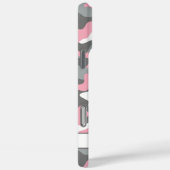 Pink and Gray Camouflage Personalized Case-Mate iPhoneケース (裏面 / 右)