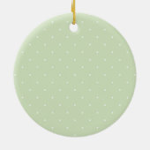 Pink and Green セラミックオーナメント (裏面)