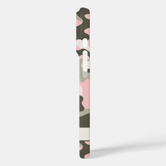 Pink and Green Camouflage Personalized Case-Mate iPhoneケース (裏面 / 左)