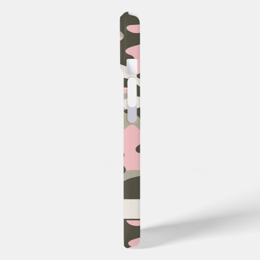 Pink and Green Camouflage Personalized Case-Mate iPhoneケース (裏面 / 左)