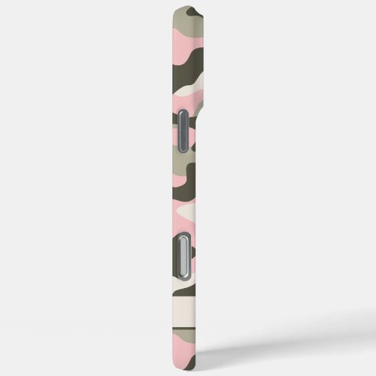 Pink and Green Camouflage Personalized Case-Mate iPhoneケース (裏面 / 右)