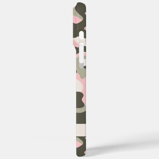 Pink and Green Camouflage Personalized Case-Mate iPhoneケース (裏面 / 左)