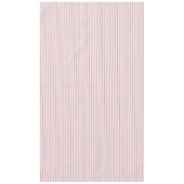 Pink and Green Irish Shamrock Stripes Tablecloth テーブルクロス (正面)