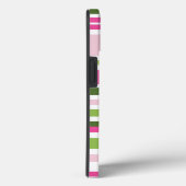 Pink and Green Stripe Tough Case-Mate iPhone Case iPhoneケース (裏面 / 右)