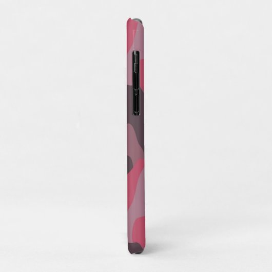pink and mauve Camo abstract Case-Mate iPhoneケース (裏面/左)