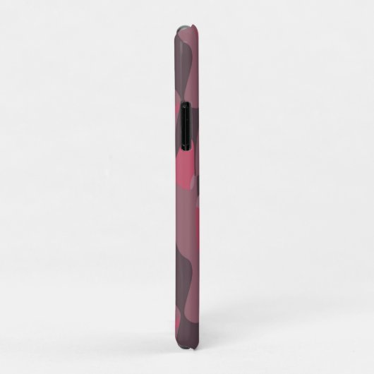 pink and mauve Camo abstract Case-Mate iPhoneケース (裏面/右)