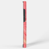 Pink and Mint Green Abstract Marble Phone Case Samsung Galaxyケース (右側面)