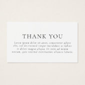 Pink and Purple Monogram Modern Package Insert (正面)