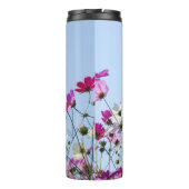 Pink and Purple Pretty Flower Meadow Photo タンブラー (裏面)