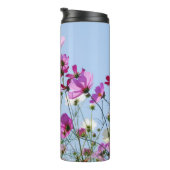 Pink and Purple Pretty Flower Meadow Photo タンブラー (回転右)