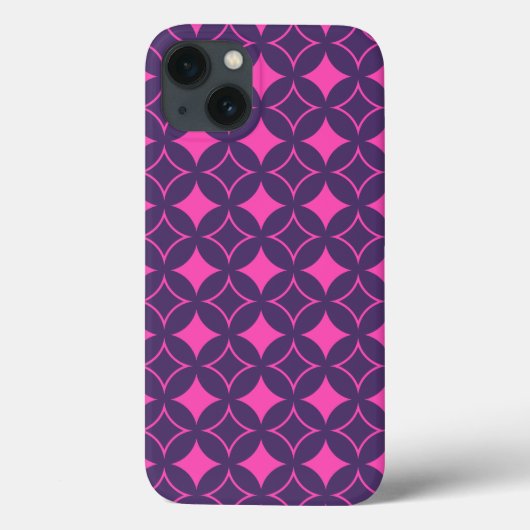 Pink and purple shippo Case-Mate iPhone case iPhoneケース (裏面)