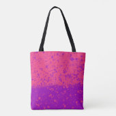 Pink and Purple Splatter トートバッグ (裏面)