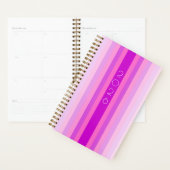 Pink and Purple Stripe 2026 Planner プランナー手帳 (ディスプレー)