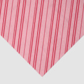 Pink and Red Christmas Candy Cane Stripes  薄葉紙 (詳細)