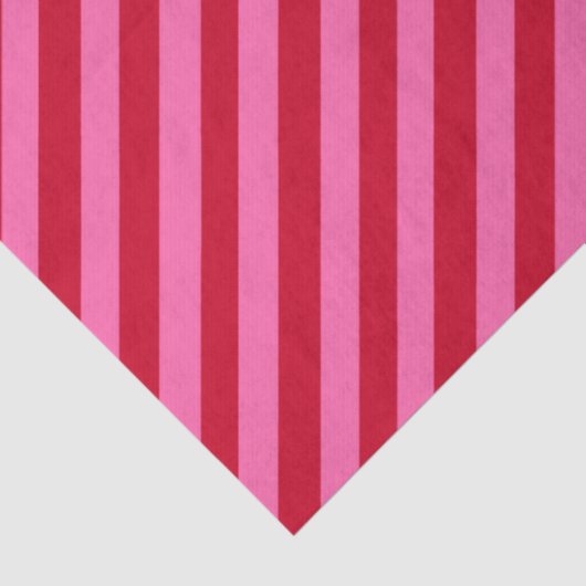Pink and Red Christmas Peppermint Stripes  薄葉紙 (詳細)