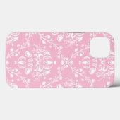 Pink and White Damask  Case-Mate iPhoneケース (裏面 (横))