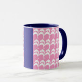 Pink and White Dolphins マグカップ (正面右)