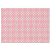 Pink and White Elegant Pattern Dining Tablecloth テーブルクロス (正面(横))