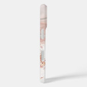 Pink and White Marble Pattern iPhone Case Case-Mate iPhoneケース (裏面 / 右)