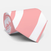  pink and white merry Christmas  ネクタイ (ロール)