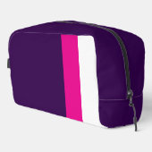 Pink and White on Navy ドップキット (右コーナー)