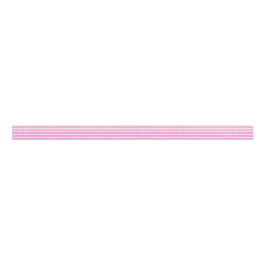 Pink and White Stripes グログランリボン
