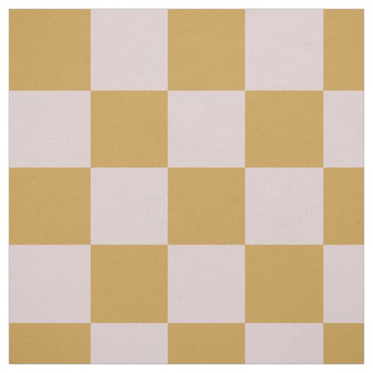 Pink and Yellow Checkered Pattern ファブリック (見本)