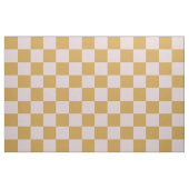 Pink and Yellow Checkered Pattern ファブリック (ファットクウォーター)