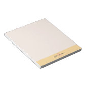 Pink and Yellow Monogram Notepad ノートパッド (アングル)
