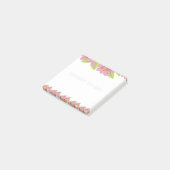 Pink Anemones To Do Post-It Notes ポストイット (アングル)