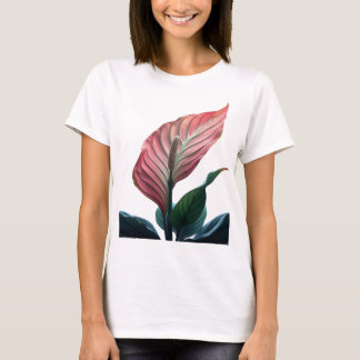 pink anthurium tシャツ