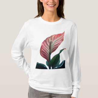 pink anthurium tシャツ