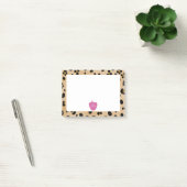 Pink Apple Leopard Print先生Post-it®ノート ポストイット (オフィス)