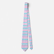 Pink, Aqua, Purple, White Chevrons Pattern