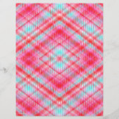 Pink Argyle Bulk Scrapbook Paper Pages チラシ (裏面)