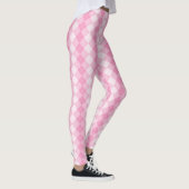 Pink Argyle Leggings by Francoise レギンス (右)