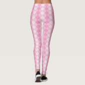 Pink Argyle Leggings by Francoise レギンス (裏面)