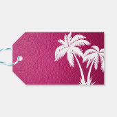 Pink Aruba結婚の写真 ギフトタグ (裏面横)