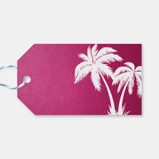 Pink Aruba結婚の写真 ギフトタグ (裏面横)