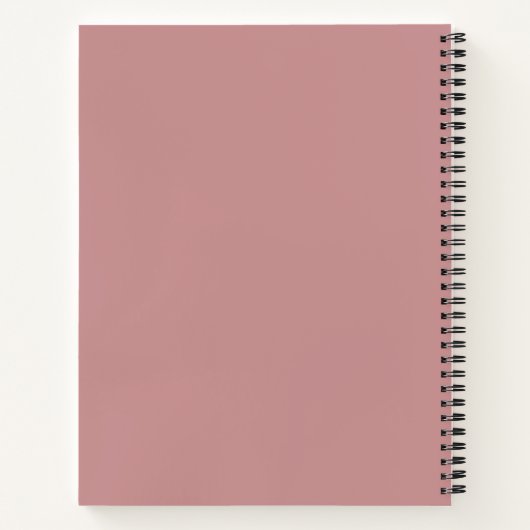 Pink Axolotl Spiral Notebook ノートブック (裏面)