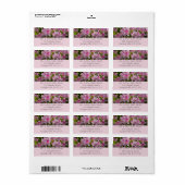 Pink Azalea Bush ラベル (フルシート)