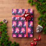 Pink Baby Angel ラッピングペーパー<br><div class="desc">Today is the long-awaited,  fun,  good Christmas.
A very cute pink baby angel has come to visit us.
Let's all eat feasts and delicious cookies,  sing songs,  play games,  and have fun.
Having fun holidays is important to our family.</div>