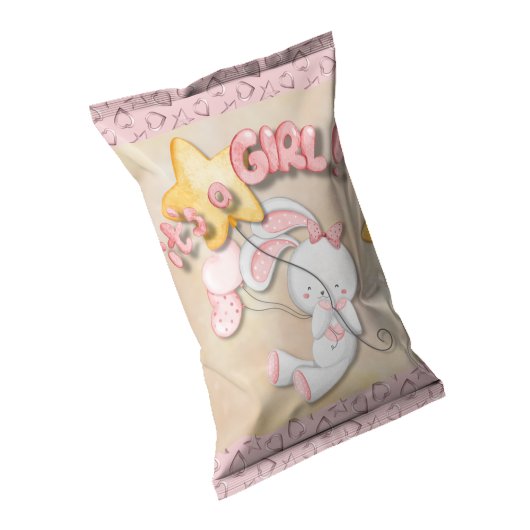 Pink Baby Shower Party Chip Bag Wrappers Favors ノートパッド