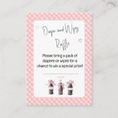 Pink Baby Soda Ready to POP Diaper or Wipes  エンクロージャーカード (正面)