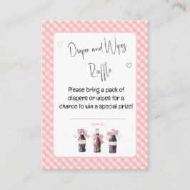 Pink Baby Soda Ready to POP Diaper or Wipes  エンクロージャーカード