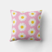 Pink Background Throw Pillows クッション (裏面)
