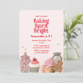Pink Baking Spirit Bright `Birthday 招待状 (スタンド正面)