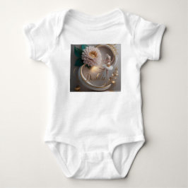 Pink Ballet Art – Personalized  ベビーボディスーツ