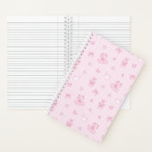 Pink Ballet Coquette ノートブック (内側)